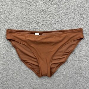 NWT Aerie Bikini Bottom Brown Swim Beach Summer Vacation Women's XL